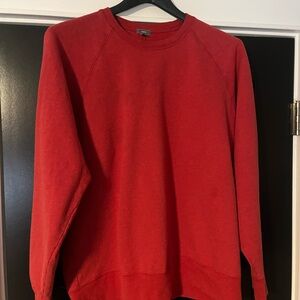 Men’s Vince red/orange sweatshirt. XXL
